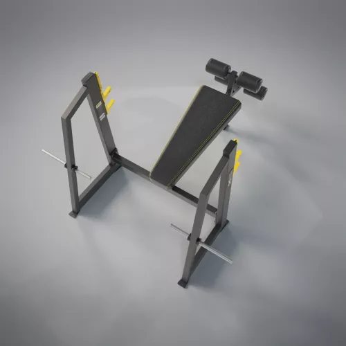 DHZ Fitness | Strength Equipment, EVOST II Strength, A3041, Olympic Decline Bench