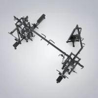DHZ Fitness | Cable Pulls & Cable Stations, Multistations, U2066PB, EVOST III 9 Station Cable Tower
