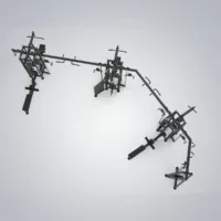 DHZ Fitness | Cable Pulls & Cable Stations, Multistations, U2066PD, EVOST III 13 Station Cable Tower
