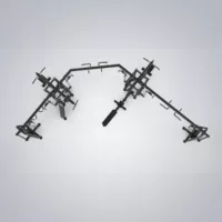 DHZ Fitness | Cable Pulls & Cable Stations, Multistations, U2066PE, EVOST III 10 Station Cable Tower